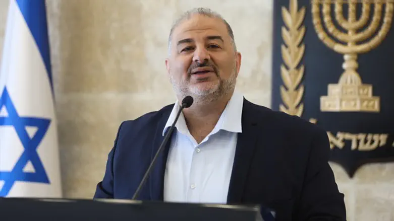Mansour Abbas, head of the Ra'am party