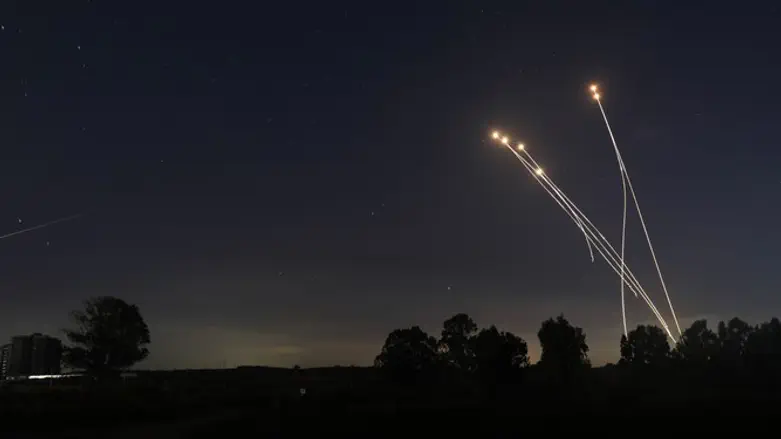 Iron Dome intercepts rockets fired from Gaza