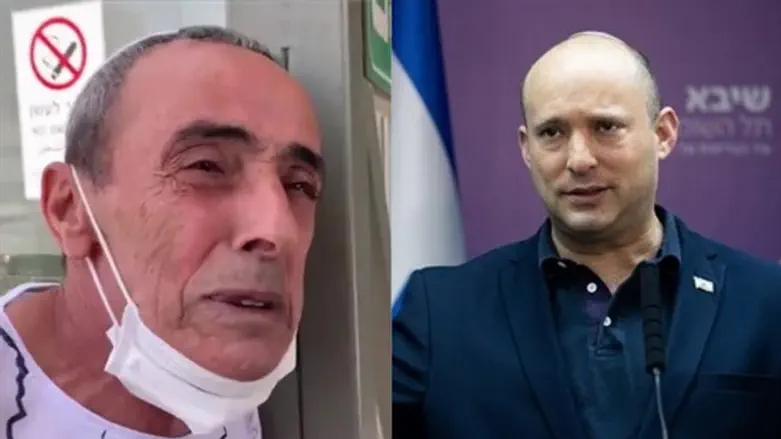 Yosef Hadarya and Israeli PM Naftali Bennett