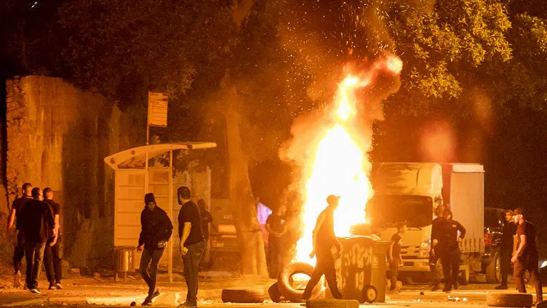 Riots in Ramleh last summer