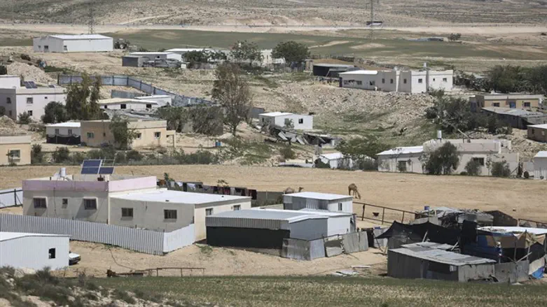 Illegal Bedouin encampments