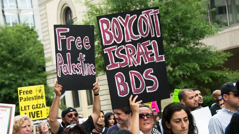 Pro-BDS protest