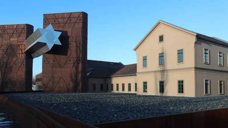 The House of Fates Holocaust museum, housed in a former railway station that dep