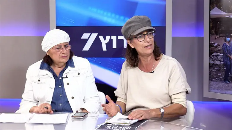 Yehudit Katsover and Nadia Matar of The Sovereignty Movement