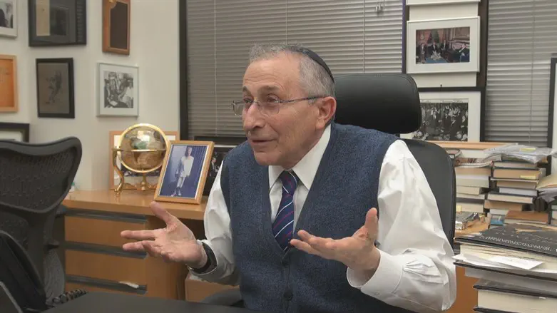 Rabbi Marvin Hier, dean and founder of the Simon Wiesenthal Center
