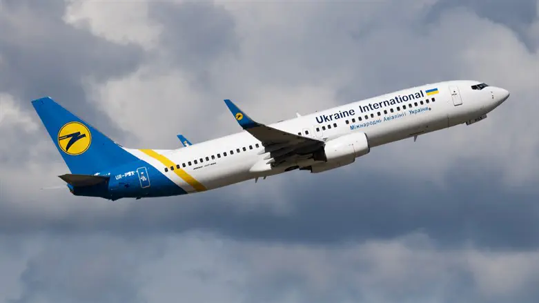 Ukraine International Airlines airplane