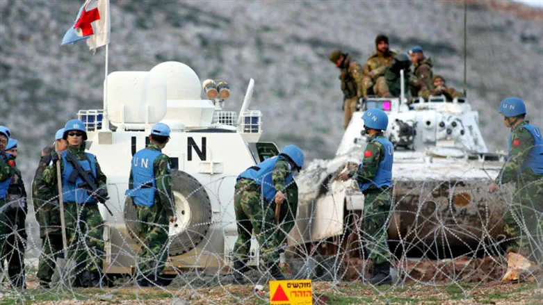 UNIFIL troops in southern Lebanon