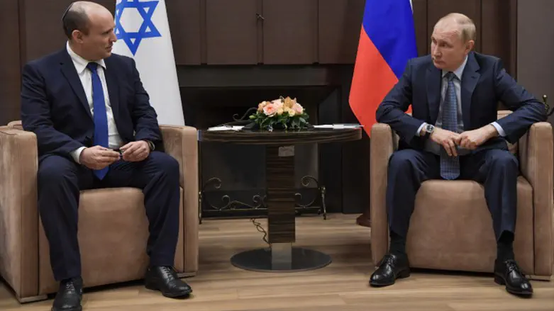Bennett meets with Putin, October 21st 2021