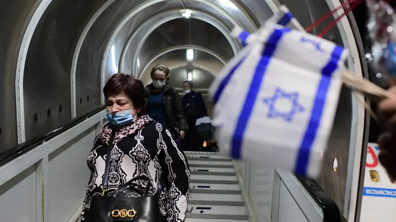 Refugiados de Ucrania aterrizan en Israel