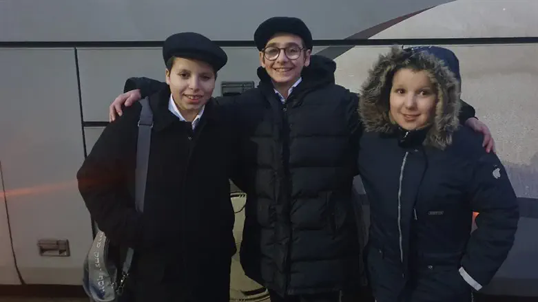 ילדי פליטים יהודים שהגיעו מאוקראינה לישראל