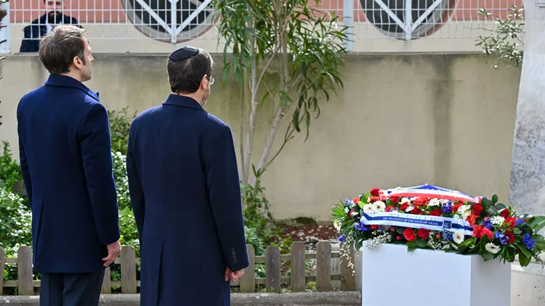 Herzog and Macron pay respects to Toulouse attack victims
