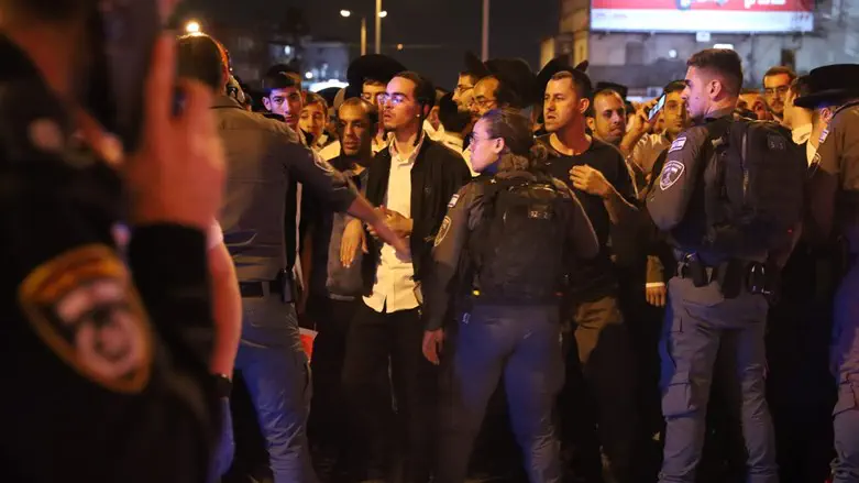 Scene of Bnei Brak terrorist attack