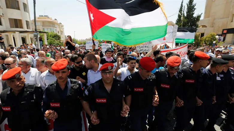 Protests in Jordan (archive)