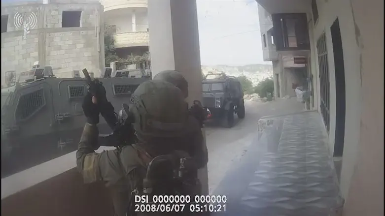 IDF forces operating in Jenin