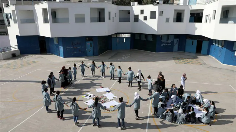 UNRWA school in Jerusalem