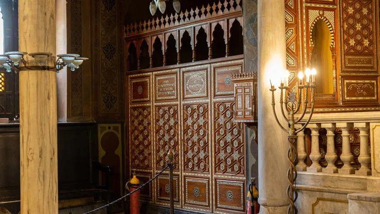 Ben Ezra Synagogue in Cairo, Egypt