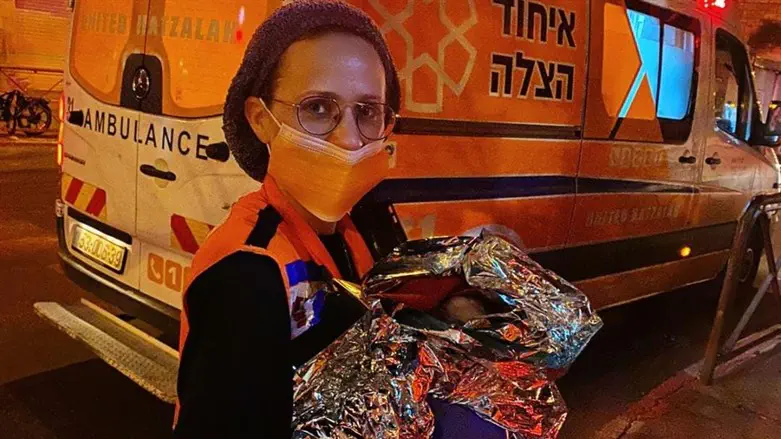 United Hatzalah volunteer EMT Leah Einhorn