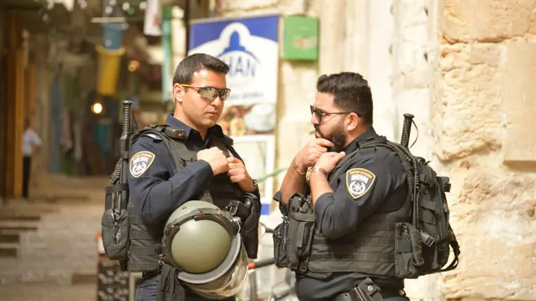 המשטרה משוועת לכוח אדם. שוטרים בירושלים