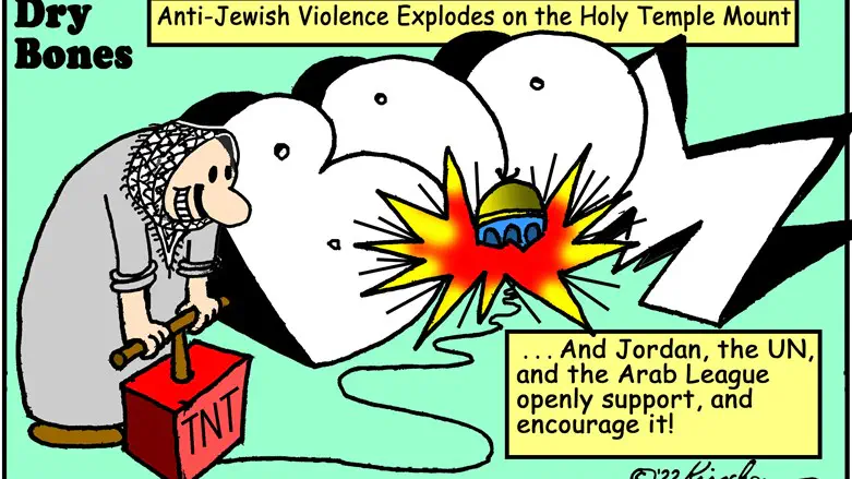 Dry Bones - Arab Temple Mount violence