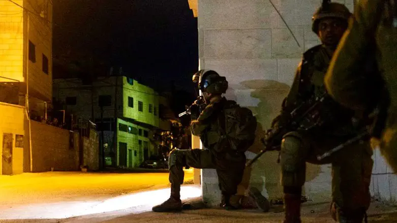 IDF forces during counter-terror operation