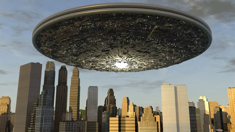 UFO over New York