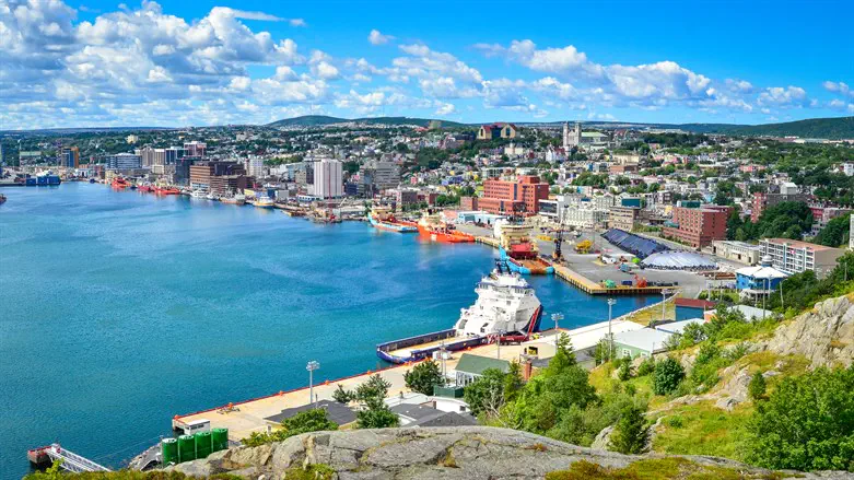 St John's Harbour in Newfoundland, Canada