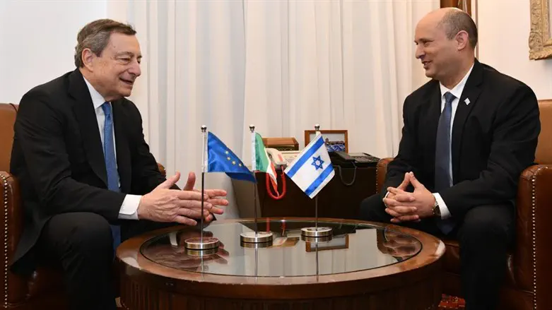 Bennett and Italian PM