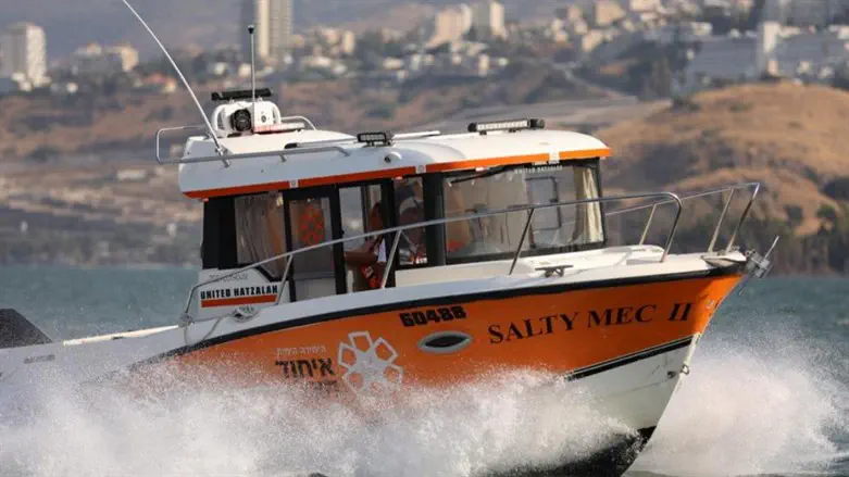 United Hatzalah rescue boat