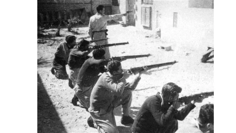 Irgun fighters