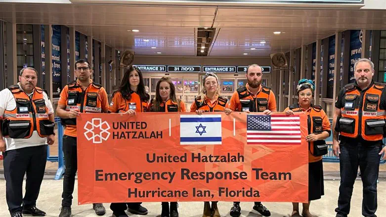 United Hatzalah relief mission departs to Florida