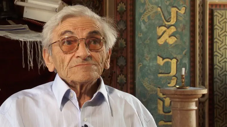 Moris Albahari, shown in a documentary about his story called “Saved by Language”