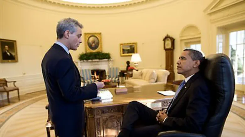 Rahm Emanuel and President Obama