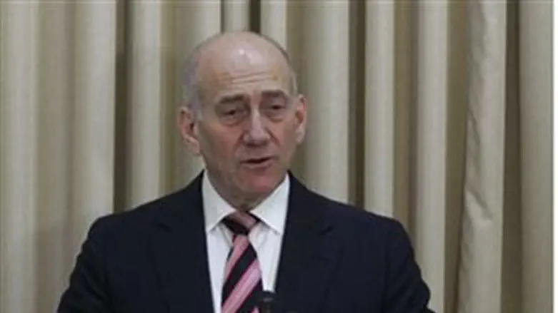 Former Prime Minister Ehud Olmert