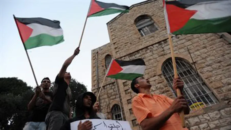 Israeli Arabs protest in Haifa (archive)