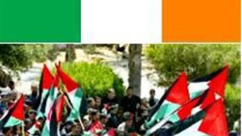 Irish and PA flags