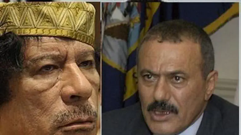Qaddafi and Saleh