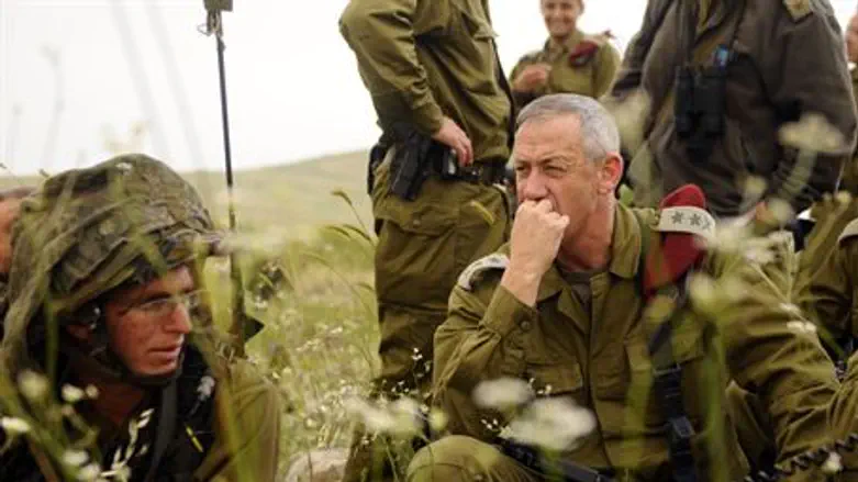 IDF Chief of Staff With the Troops