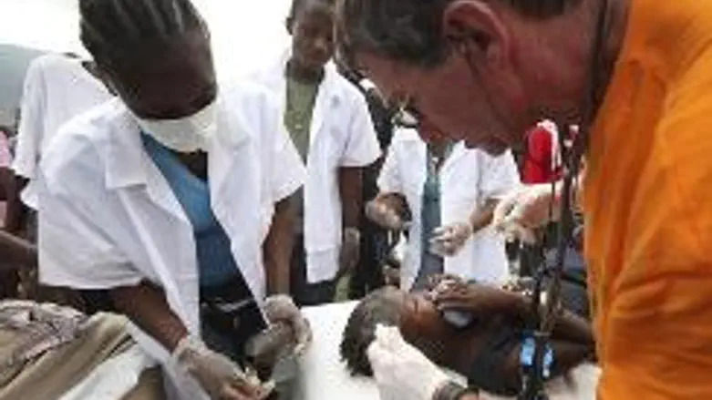 Saving a child's life in Haiti