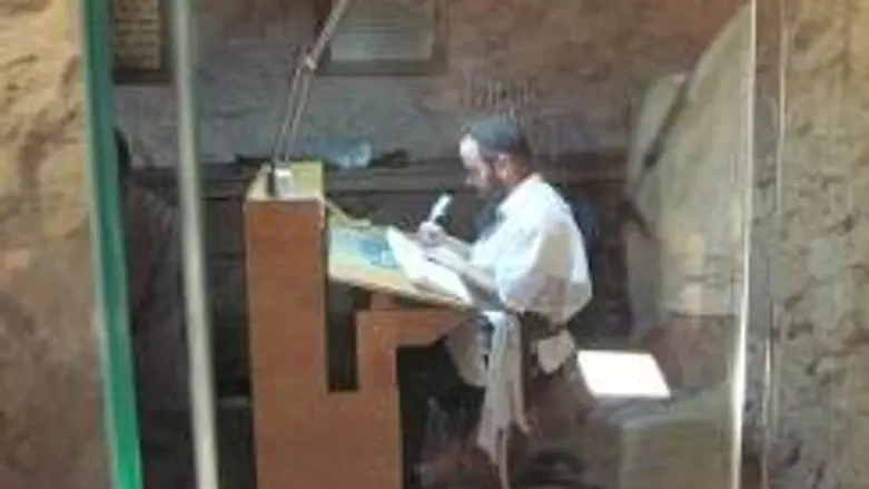 Behind Glass: Scribe at Work