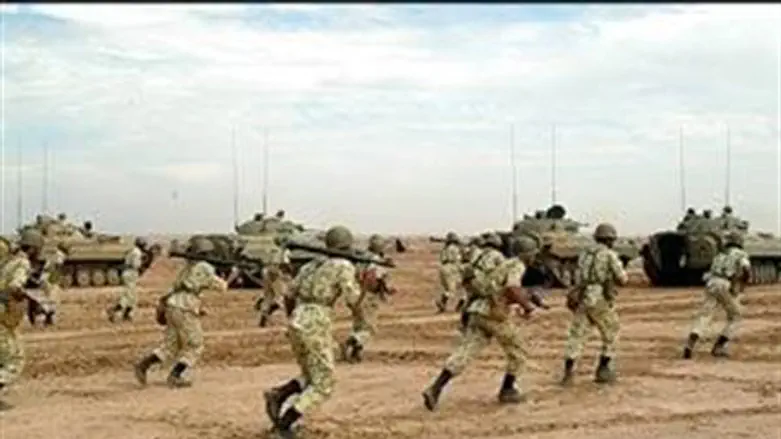 Egyptian army in Sinai