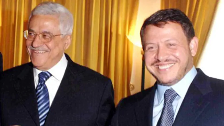 Mahmoud Abbas, King Abdullah II