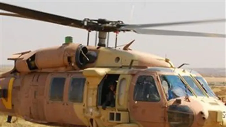 IAF helicopter  (illustrative only) 