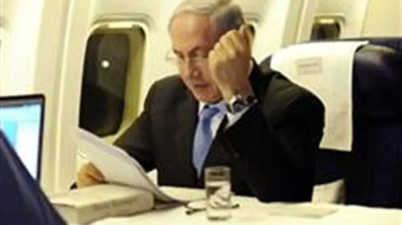 Netanyahu on the way to New York