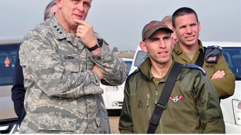 Lt. Gen Gorenc with IDF officers