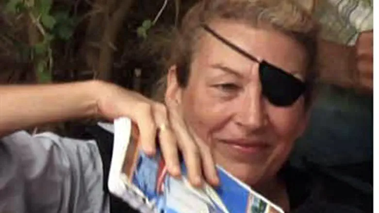 Killed US reporter Marie Colvin, June 2011 