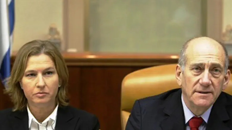Olmert and Livni