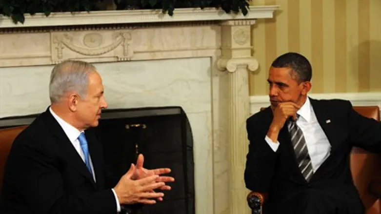 Israeli PM Netanyahu, US Pres. Obama