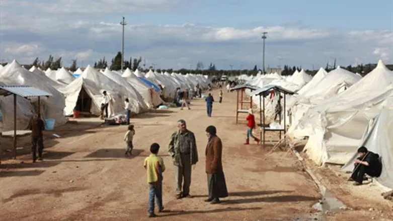 Turkish-Syrian Refugee Camp