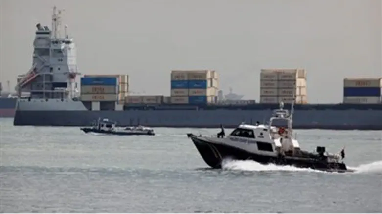 Iranian tanker under coast guard escort near 