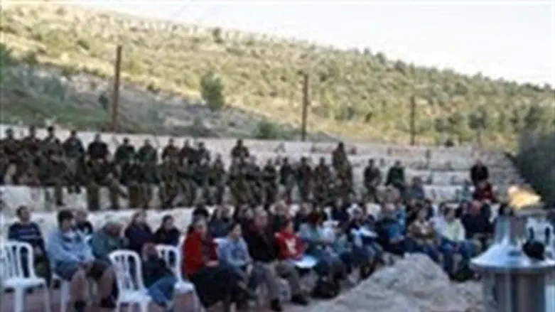 Memorial ceremony for Wadi Haramiya terror at